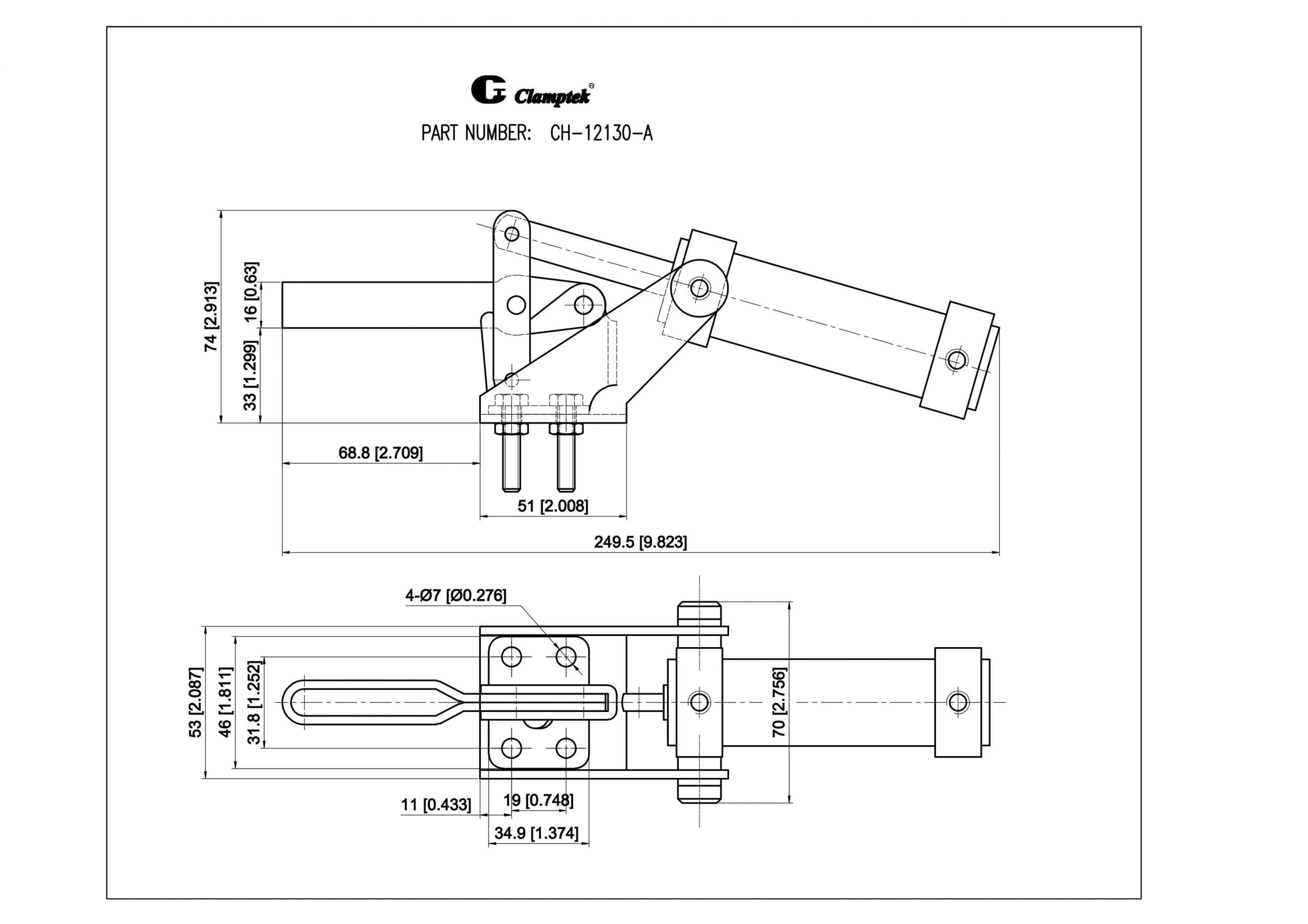 کاتالوگ کلمپ بادی CH-12130-A Clamptek