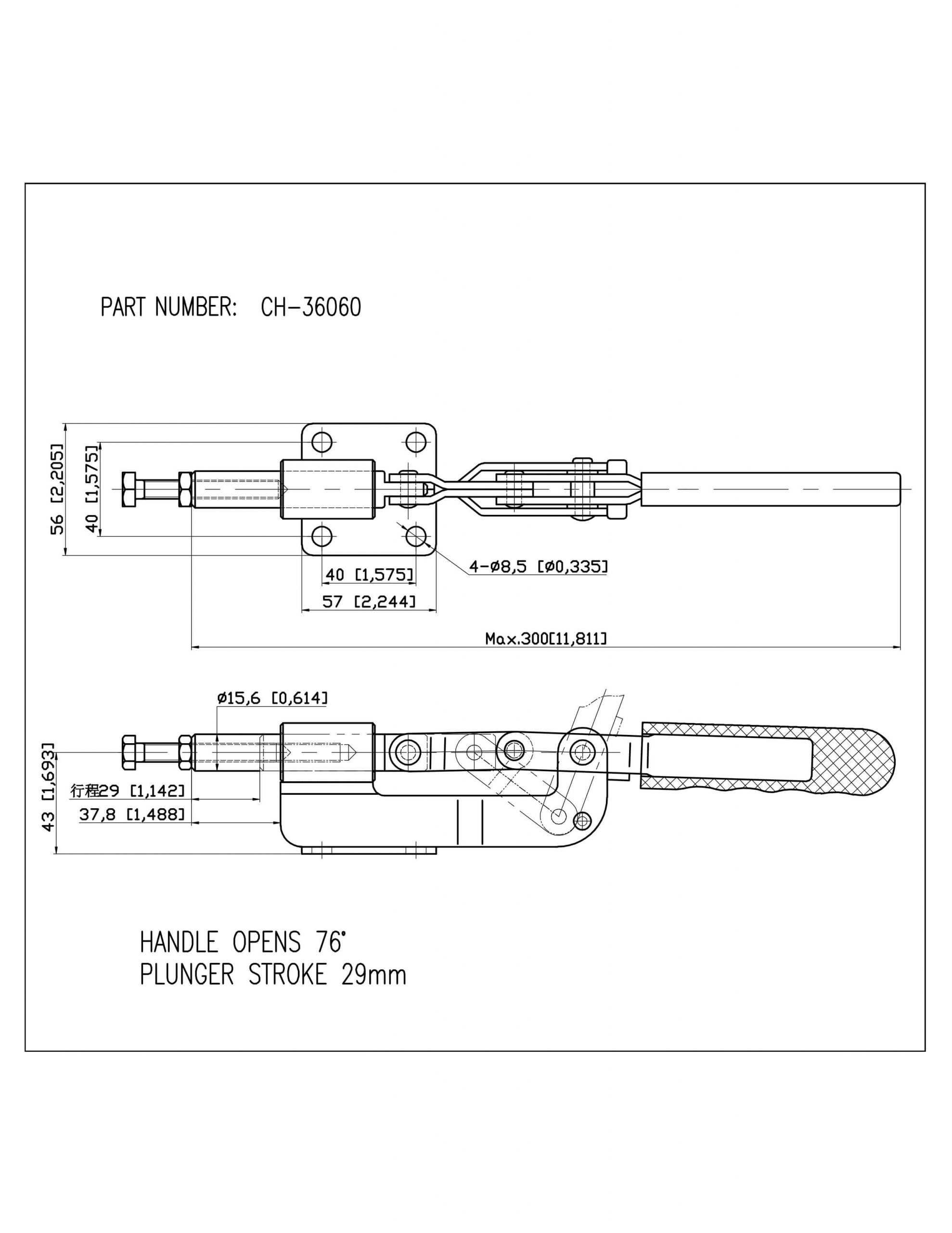 کاتالوگ کلمپ فشاری ایتالیایی CH-36060 Clamptek