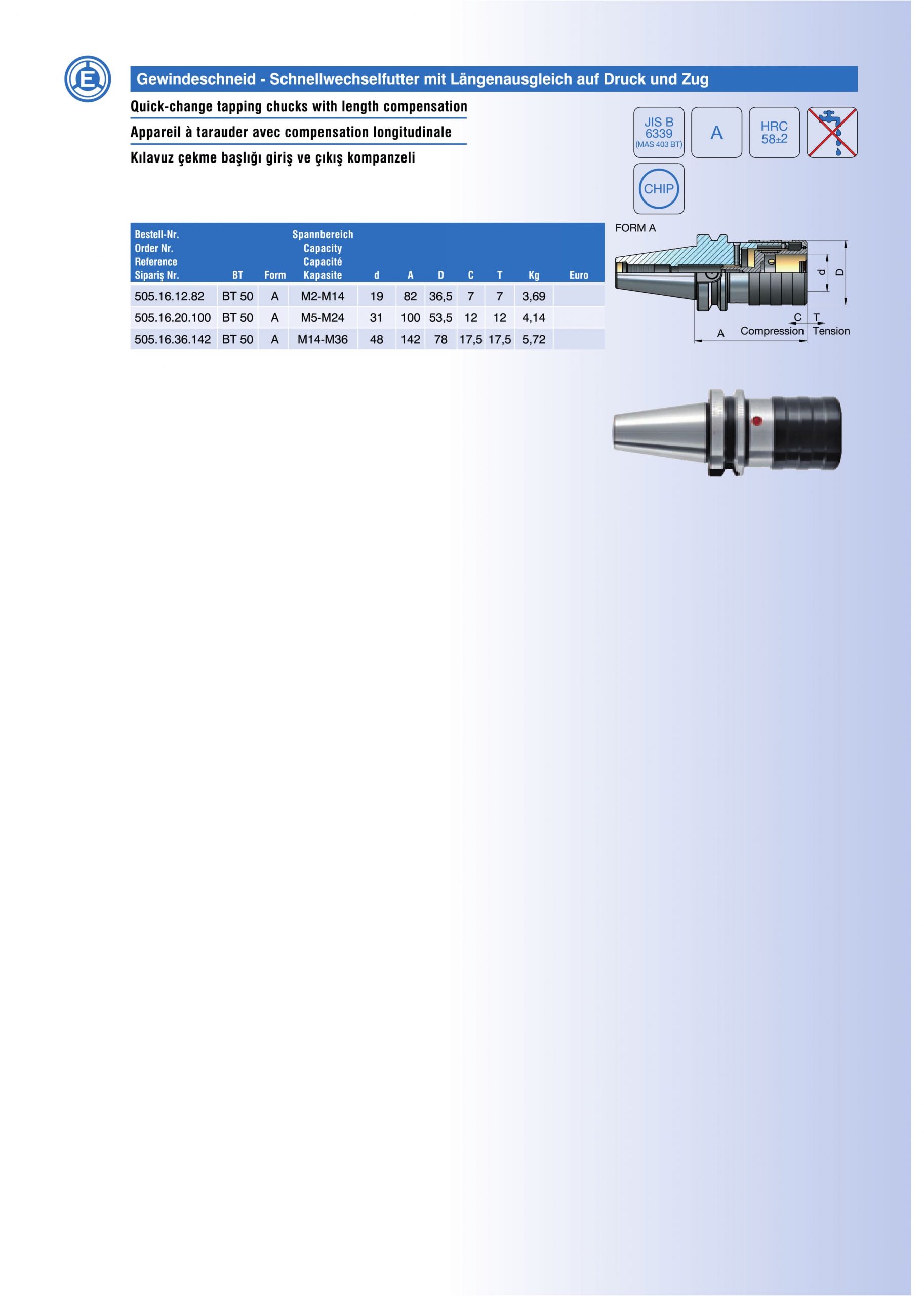 کاتالوگ کولت قلاویز کن BT50 EROGLU